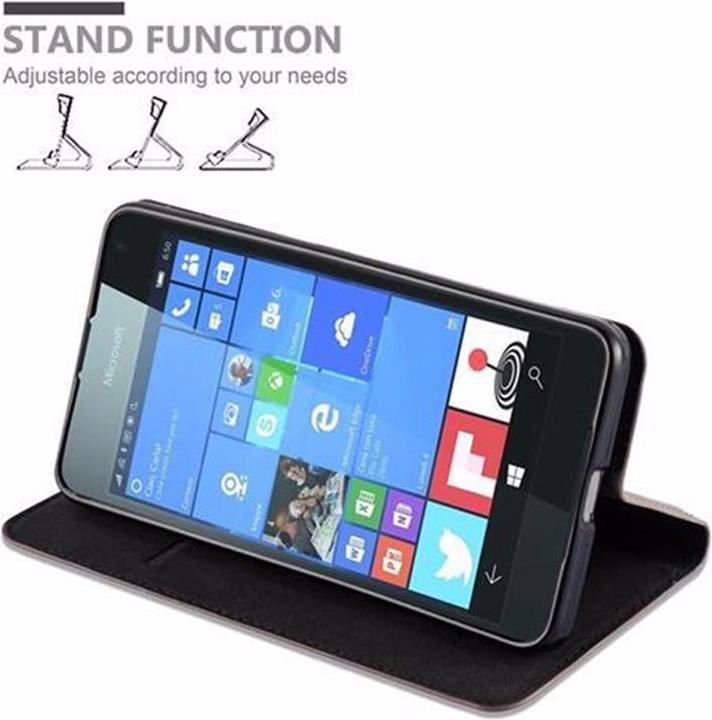Produktbild Cadorabo Book Invisible Magnet Cover (Microsoft Lumia 650)