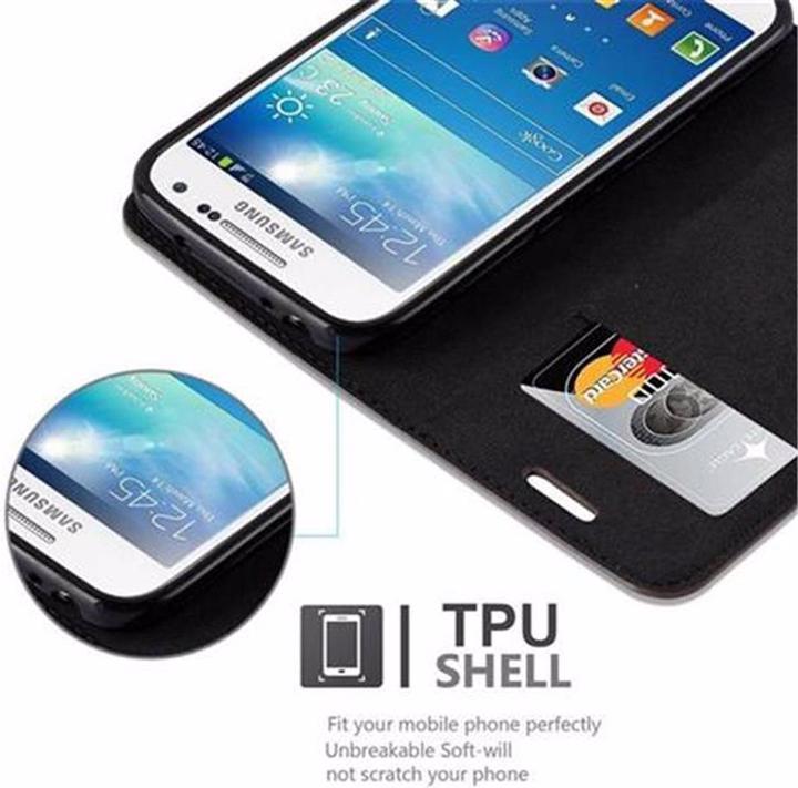 Productafbeelding Cadorabo Boek Onzichtbare Magneethoes (Samsung Galaxy S4 mini)