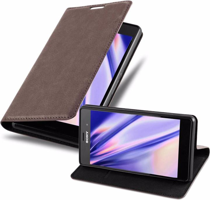 Actual product image Cadorabo Book Invisible Magnet Cover (Sony Xperia Z3)