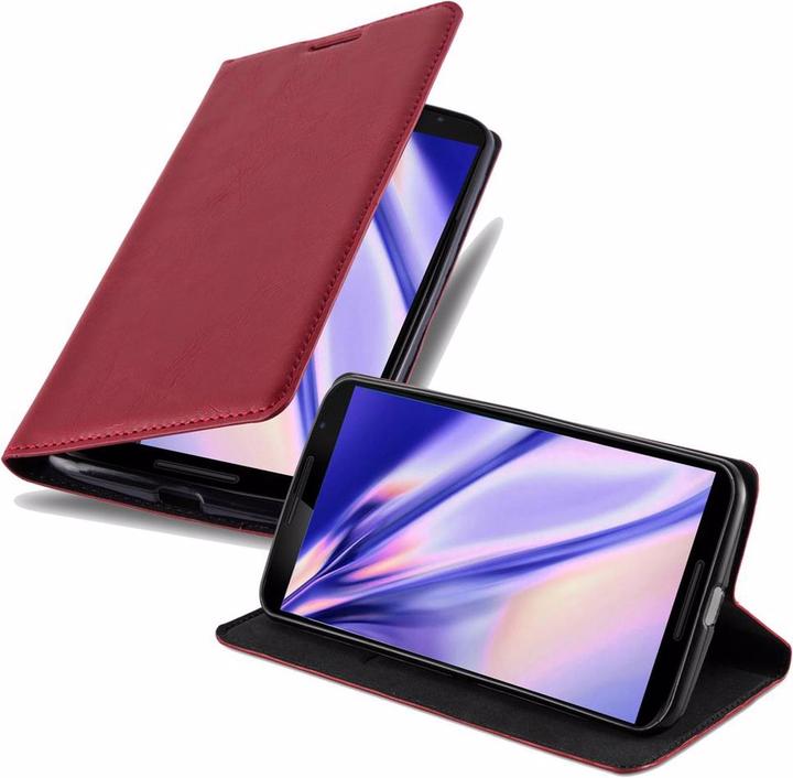 Productafbeelding Cadorabo Boek Onzichtbare Magneethoes (Motorola Nexus 6)