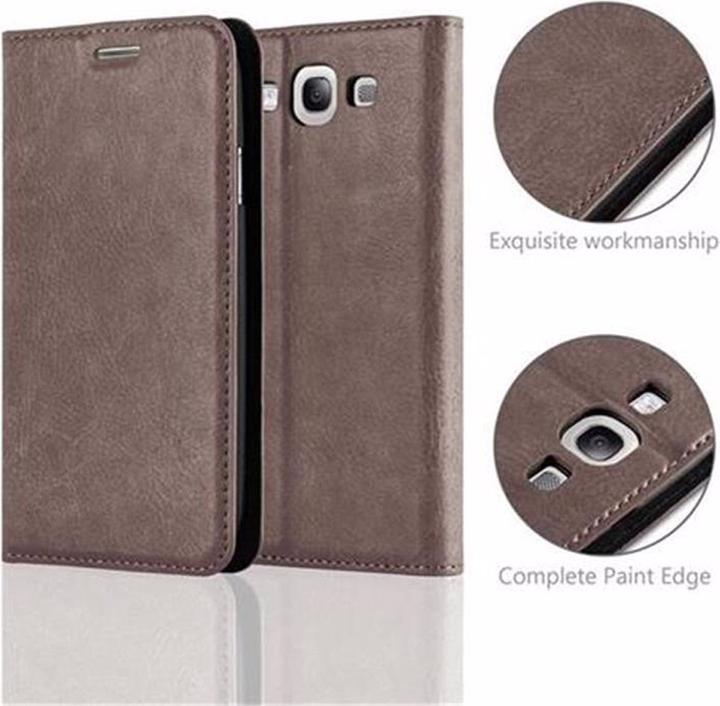 Actual product image Cadorabo Book Invisible Magnet Cover (Samsung Galaxy S3)