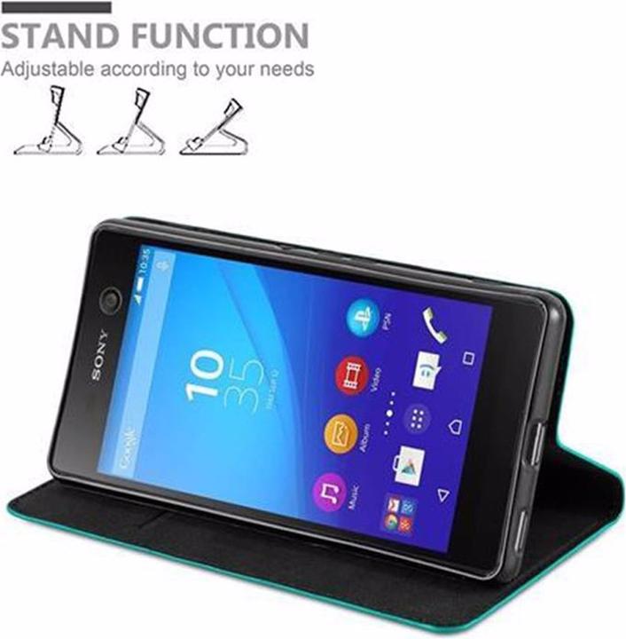 Productafbeelding Cadorabo Boek Onzichtbare Magneethoes (Xperia M5)