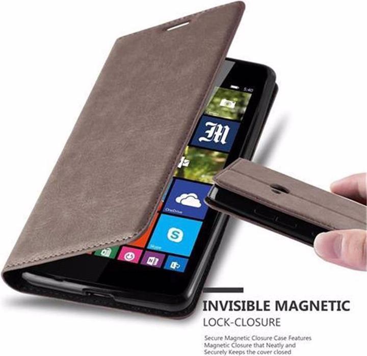 Produktbild Cadorabo Book Invisible Magnet Cover (Microsoft Lumia 540)