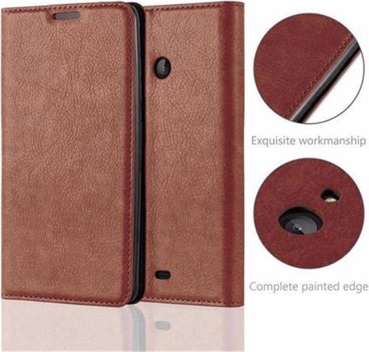 Actual product image Cadorabo Book Invisible Magnet Cover (Microsoft Lumia 540)