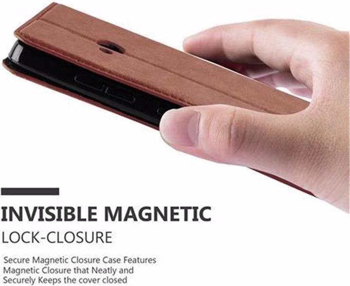Actual product image Cadorabo Book Invisible Magnet Cover (Microsoft Lumia 540)