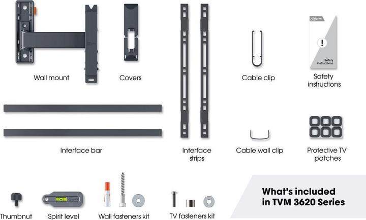Produktbild Vogels TVM 3625 (Wand, 77", 35 kg)