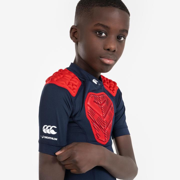 Immagine prodotto Decathlon Protezione per le spalle da rugby per bambini - R500 Canterbury blu (6, 7, 8)