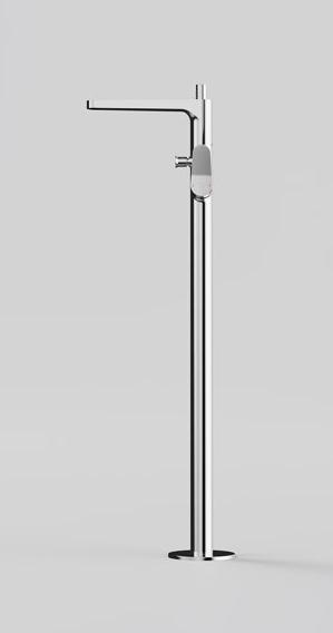 Actual product image Steinberg Seriess 340 bath mixer, free-standing, for concealed installation, projection 220mm, heigh