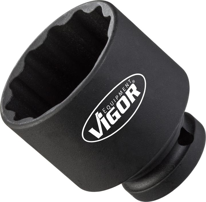 Vigor Schlagschrauber Steckschlüsseleinsatz (Doppel-6kt.) ∙ kurz ∙ V4478 ∙ Vierkant12,5 mm (1/2 Zol… (36 mm)