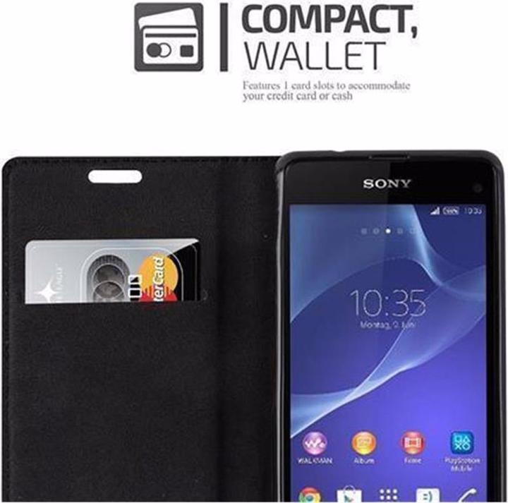 Immagine prodotto Cadorabo Copertina magnetica invisibile del libro (Sony Xperia Z1 Compact)