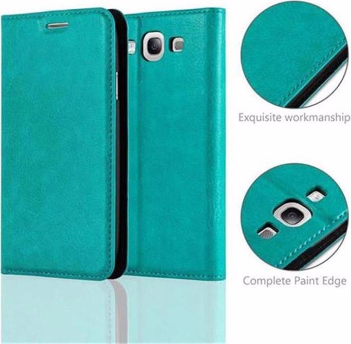 Actual product image Cadorabo Book Invisible Magnet Cover (Samsung Galaxy S3)