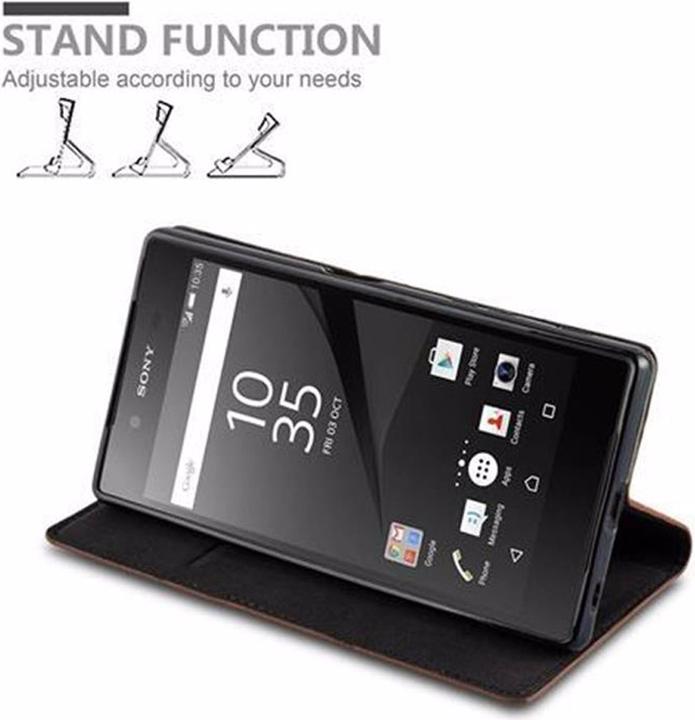 Immagine prodotto Cadorabo Copertina magnetica invisibile del libro (Sony Xperia Z5)