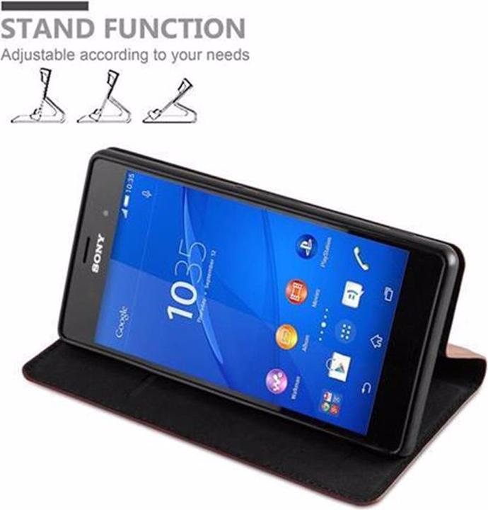 Productafbeelding Cadorabo Boek Onzichtbare Magneethoes (Sony Xperia Z3)
