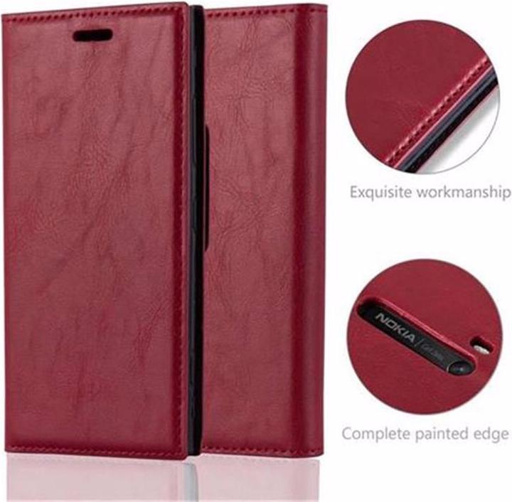 Actual product image Cadorabo Book Invisible Magnet Cover (Nokia Lumia 920)