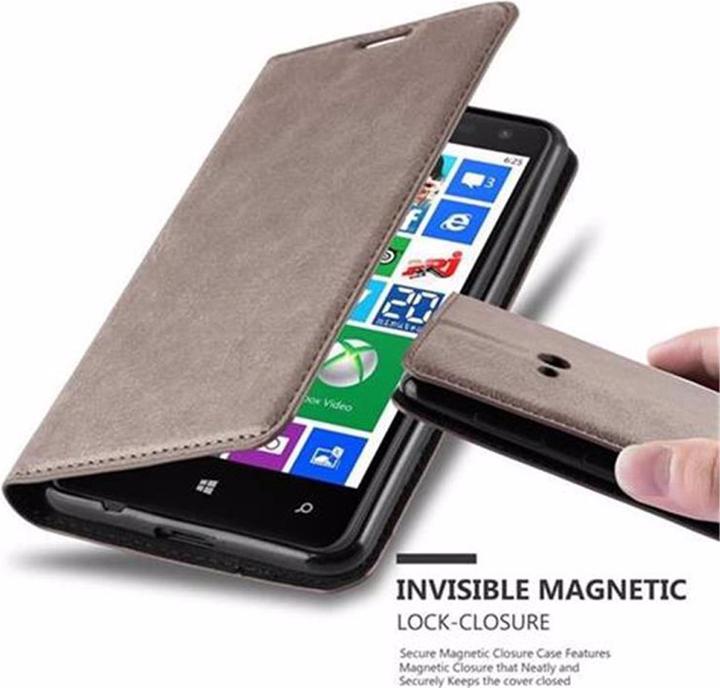 Productafbeelding Cadorabo Boek Onzichtbare Magneethoes (Nokia Lumia 625)