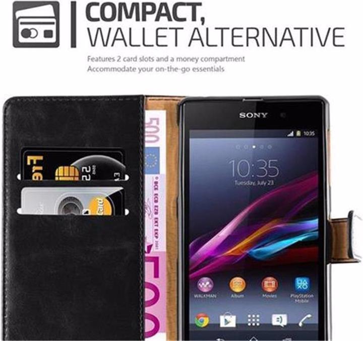 Actual product image Cadorabo Book Luxury Cover (Sony Xperia Z1)