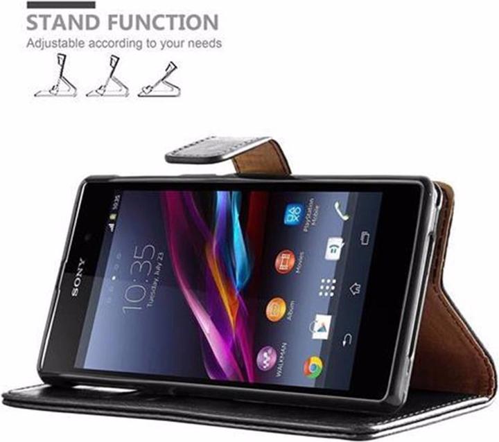Actual product image Cadorabo Book Luxury Cover (Sony Xperia Z1)