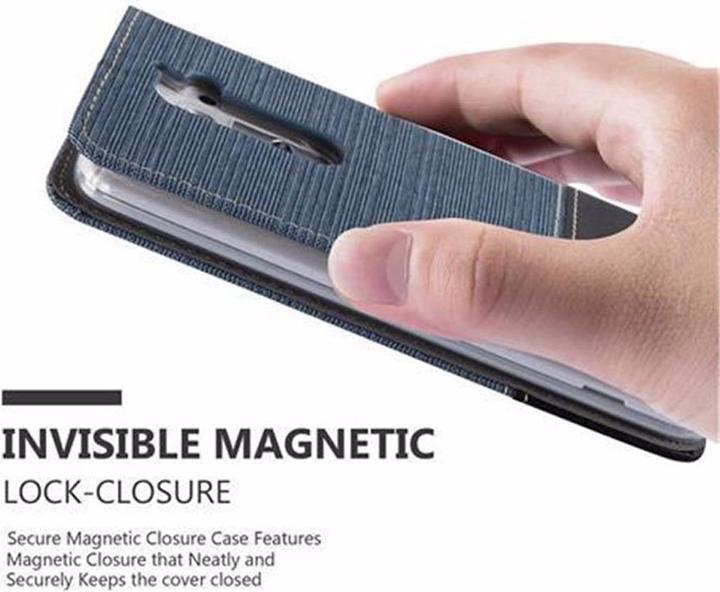 Image du produit Cadorabo Couverture look jeans Book (LG G2)
