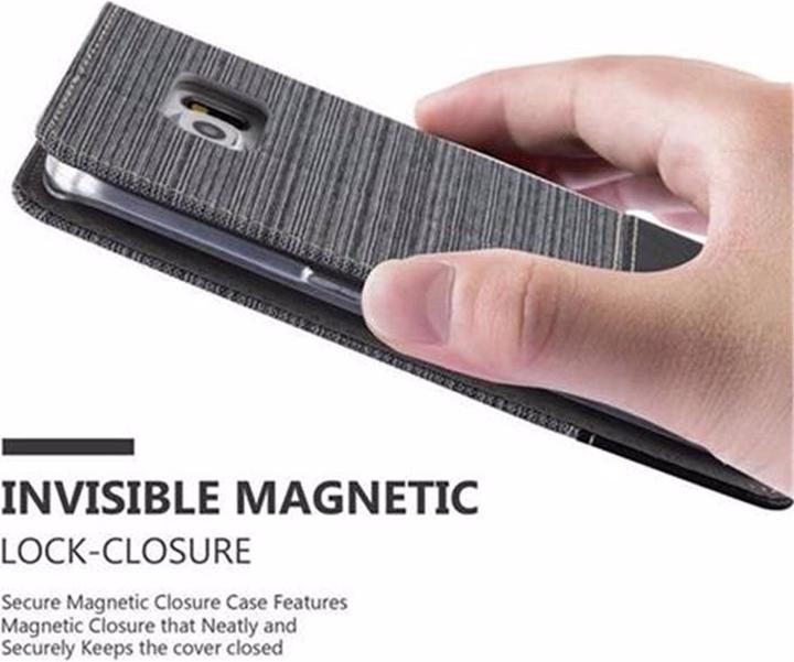 Actual product image Cadorabo Book Jeans Optics Cover (Samsung Galaxy S6 Edge)