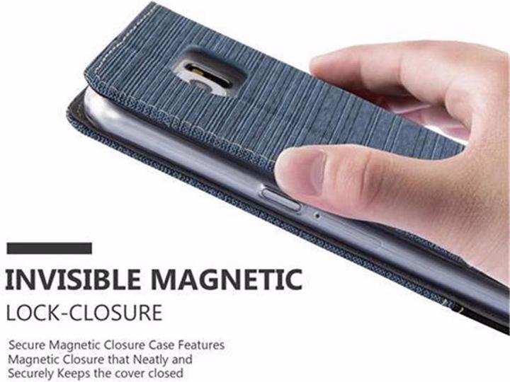 Produktbild Cadorabo Book Jeans Optik Cover (Samsung Galaxy S6)
