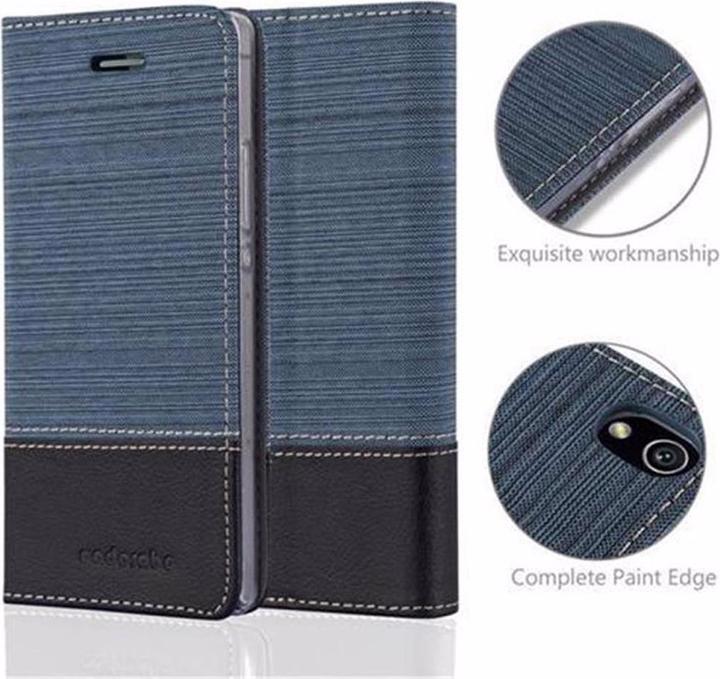 Image du produit Cadorabo Couverture look jeans Book (Huawei Ascend P7)