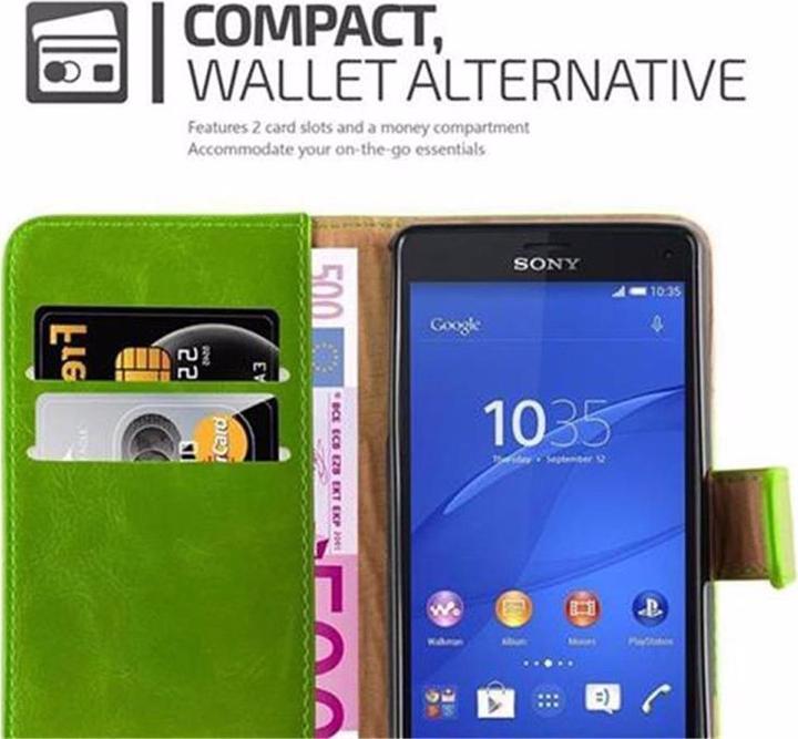 Actual product image Cadorabo Book Luxury Cover (Sony Xperia Z3 Compact)