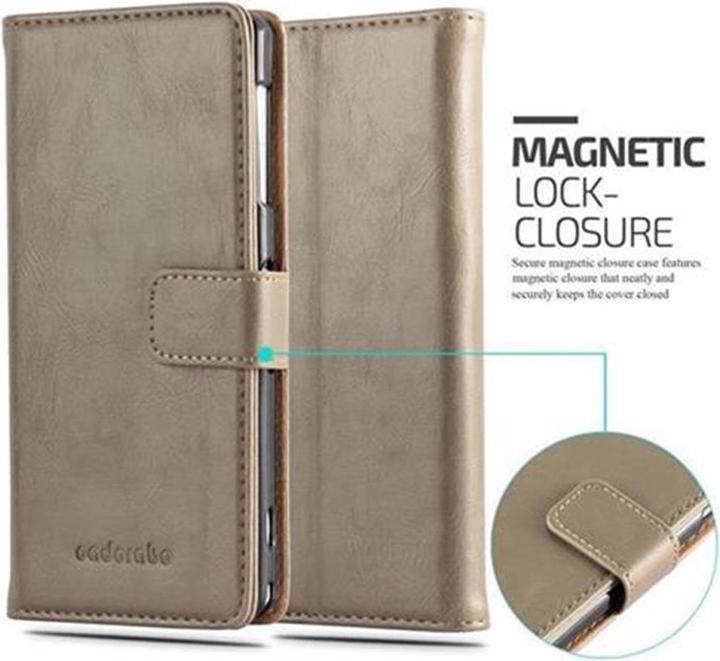Actual product image Cadorabo Book Luxury Cover (Sony Xperia Z1)