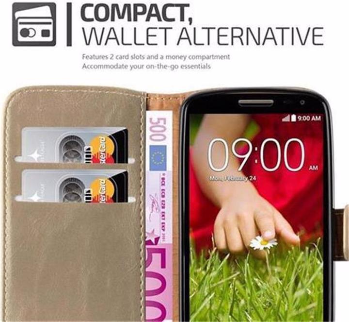 Actual product image Cadorabo Book Luxury Cover (LG G2 Mini)