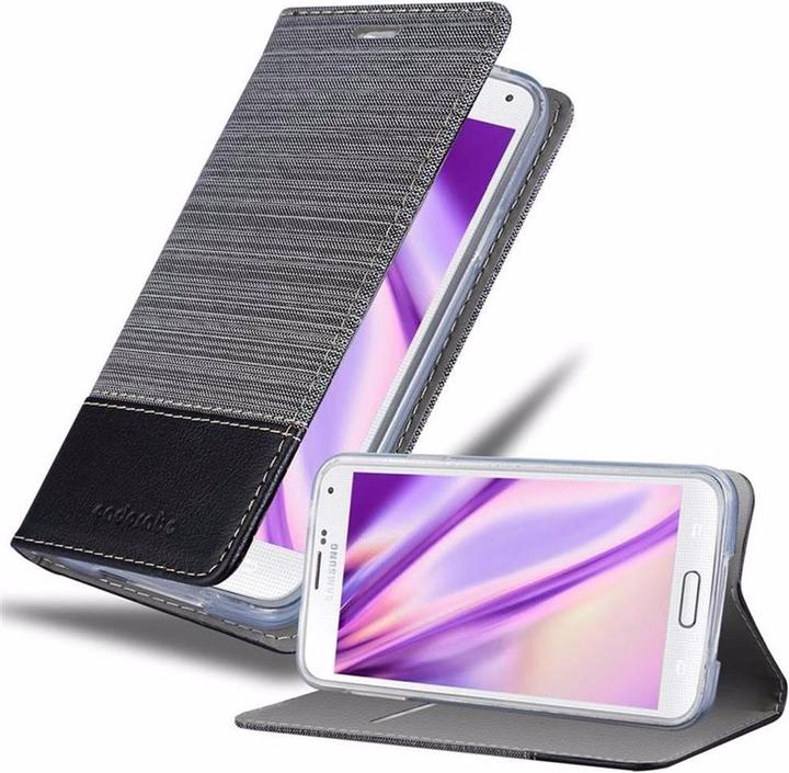 Actual product image Cadorabo Book Jeans Optics Cover (Samsung Galaxy S5, Samsung Galaxy S5 Neo)