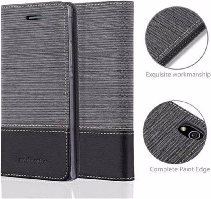 Actual product image Cadorabo Book Jeans Optics Cover (Huawei Ascend P7)