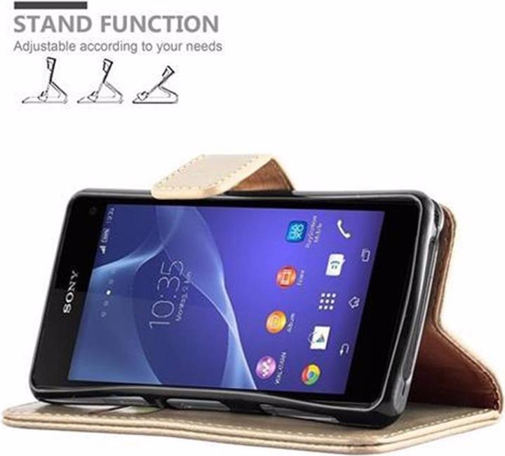 Produktbild Cadorabo Book Luxury Cover (Sony Xperia Z1 Compact)