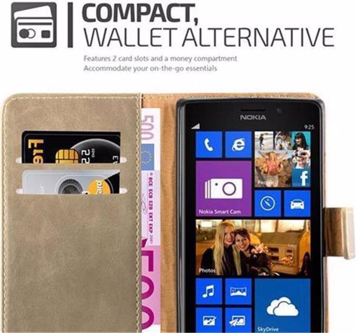 Productafbeelding Cadorabo Boek Luxe Omslag (Nokia Lumia 925)