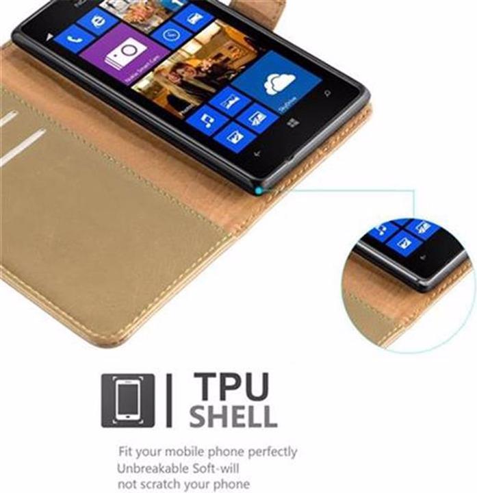Productafbeelding Cadorabo Boek Luxe Omslag (Nokia Lumia 925)
