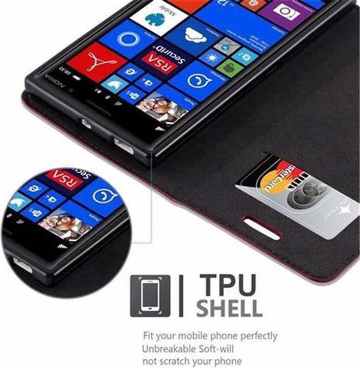 Produktbild Cadorabo Book Invisible Magnet Cover (Nokia Lumia 830)