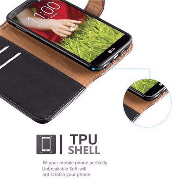 Actual product image Cadorabo Book Luxury Cover (LG G2)