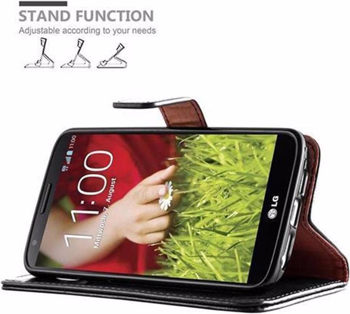 Actual product image Cadorabo Book Luxury Cover (LG G2)