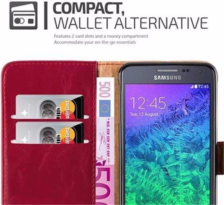 Immagine prodotto Cadorabo Copertina di lusso del libro (Samsung Galaxy Alpha)