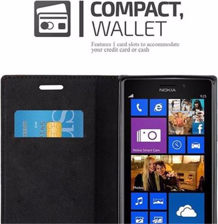 Produktbild Cadorabo Book Invisible Magnet Cover (Nokia Lumia 925)