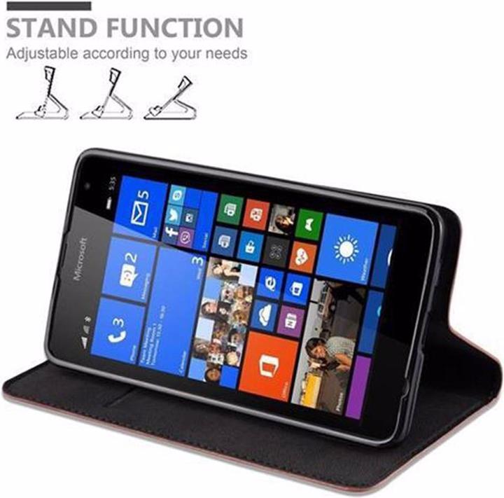 Produktbild Cadorabo Book Invisible Magnet Cover (Microsoft Lumia 535)
