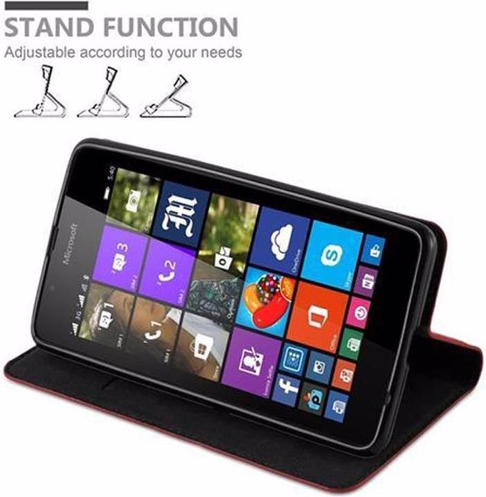 Productafbeelding Cadorabo Boek Onzichtbare Magneethoes (Microsoft Lumia 540)