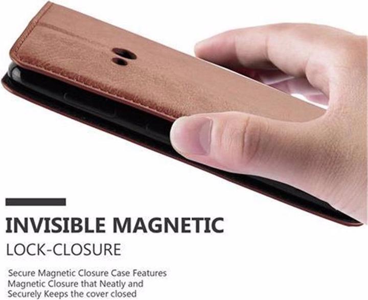 Actual product image Cadorabo Book Invisible Magnet Cover (Nokia Lumia 625)