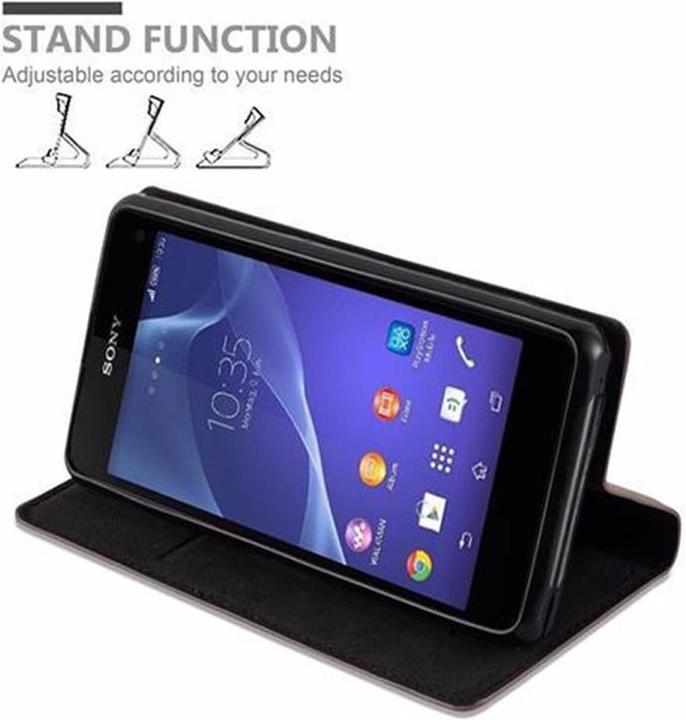 Produktbild Cadorabo Book Invisible Magnet Cover (Sony Xperia Z1 Compact)