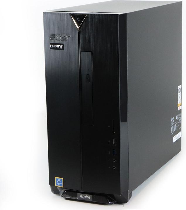Productafbeelding Acer TC-886 Desktop PC Intel Pentium Gold Prozessor G5420 12 GB RAM 512 GB W10H Black Neu (Intel Pentium Gold G5420, 12 GB, 512 GB)