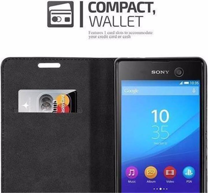 Image du produit Cadorabo Book Couverture magnétique invisible (Sony Xperia M5)