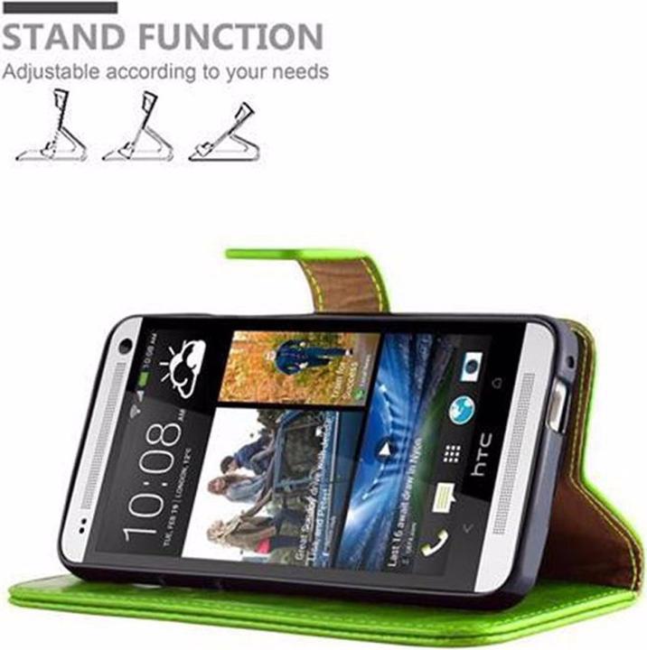 Actual product image Cadorabo Book Luxury Cover (HTC One M7)