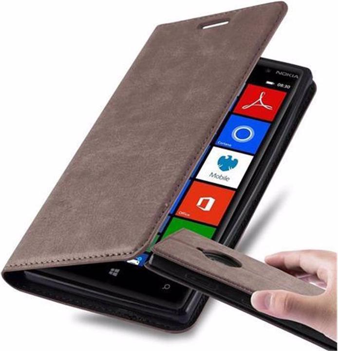 Productafbeelding Cadorabo Boek Onzichtbare Magneethoes (Nokia Lumia 830)