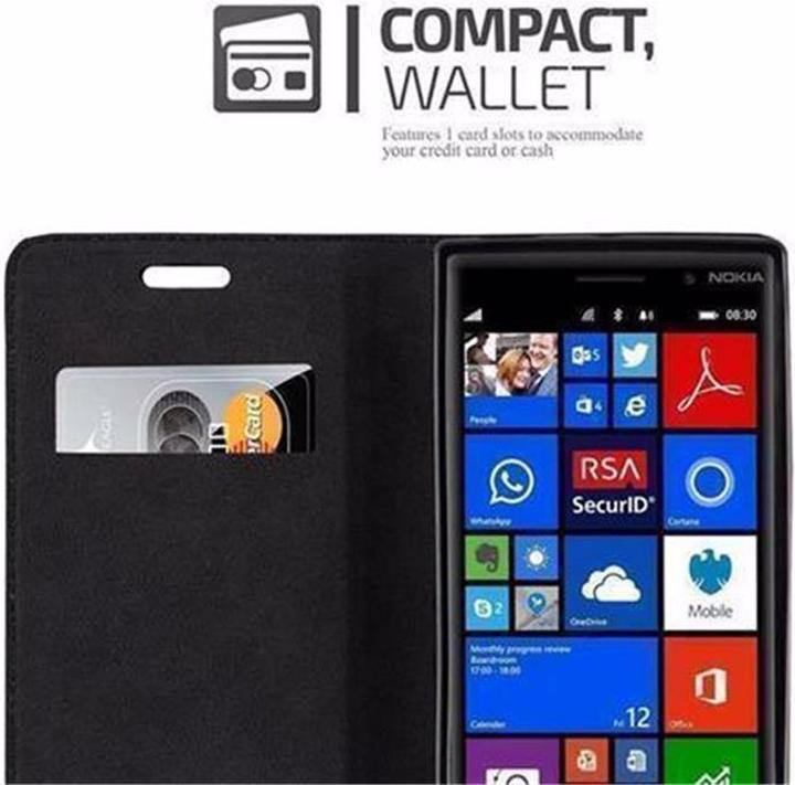 Productafbeelding Cadorabo Boek Onzichtbare Magneethoes (Nokia Lumia 830)