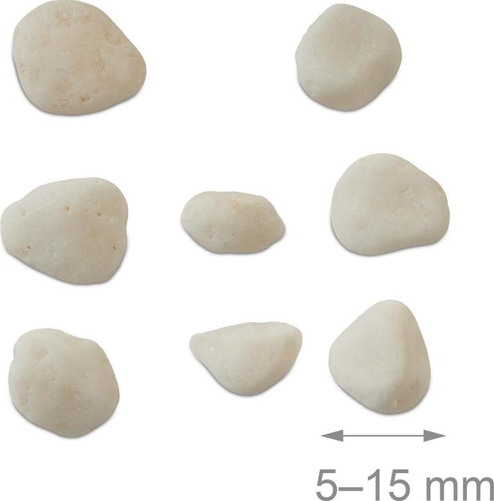 Actual product image Relaxdays Marble gravel