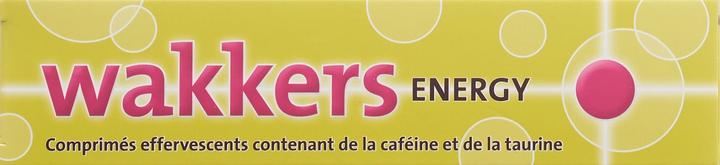 Actual product image Wakkers Energy Caffeine Taurine min B 20 effervescent tablets (20 Piece, Effervescent tablet, 112 g)
