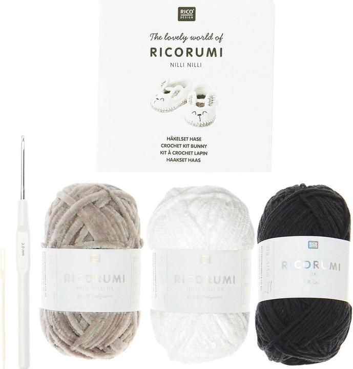 Image du produit Rico Design Ricorumi.Baby Booties.lapin.400027.026 (40)